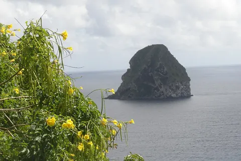 Le rocher du Diamant en Martinique